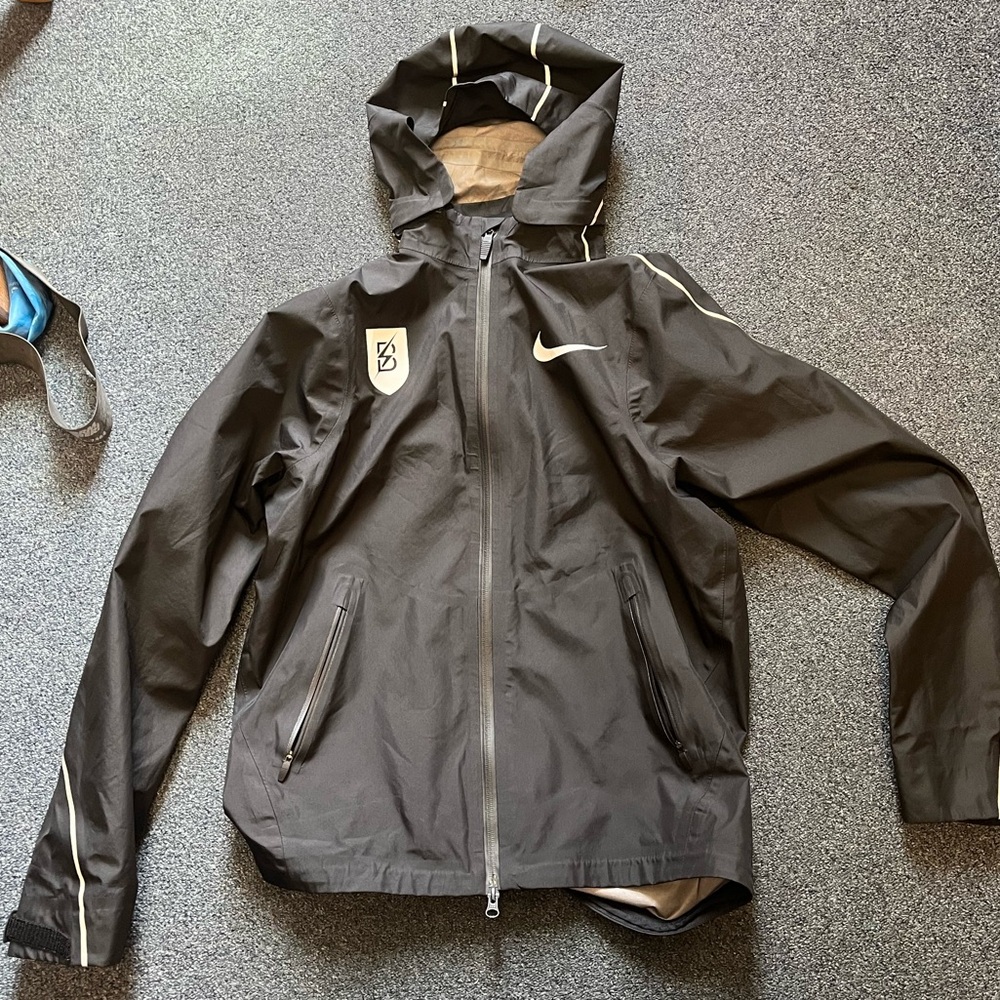 Bowerman Track Club Team Issued Rain Jacket - Size small/fits small-medium